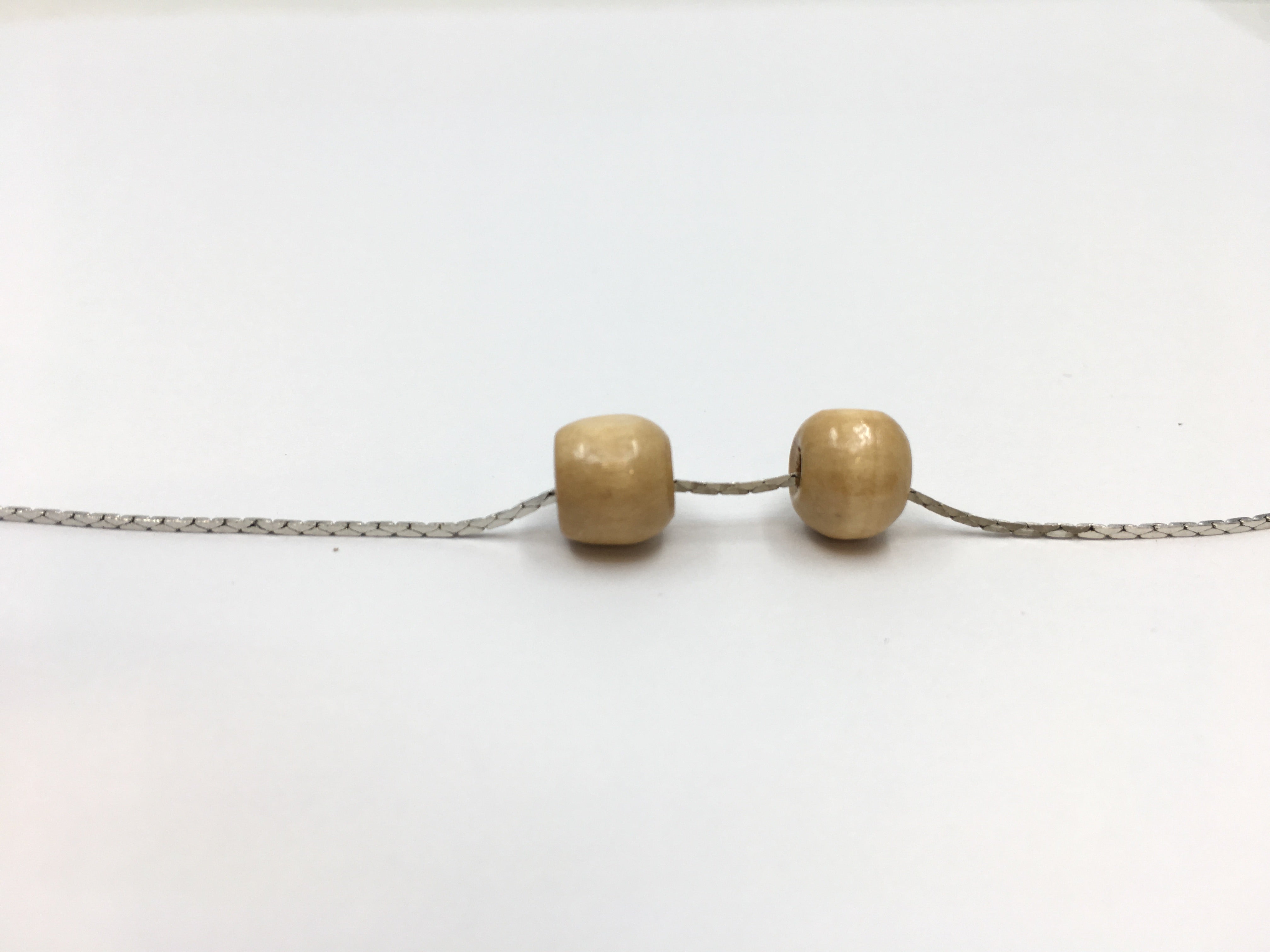 8mm Donut Shaped Wood Bead with 3mm Hole | Bellaire Wholesale