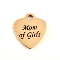 Mom of Girls Custom Charms | Bellaire Wholesale