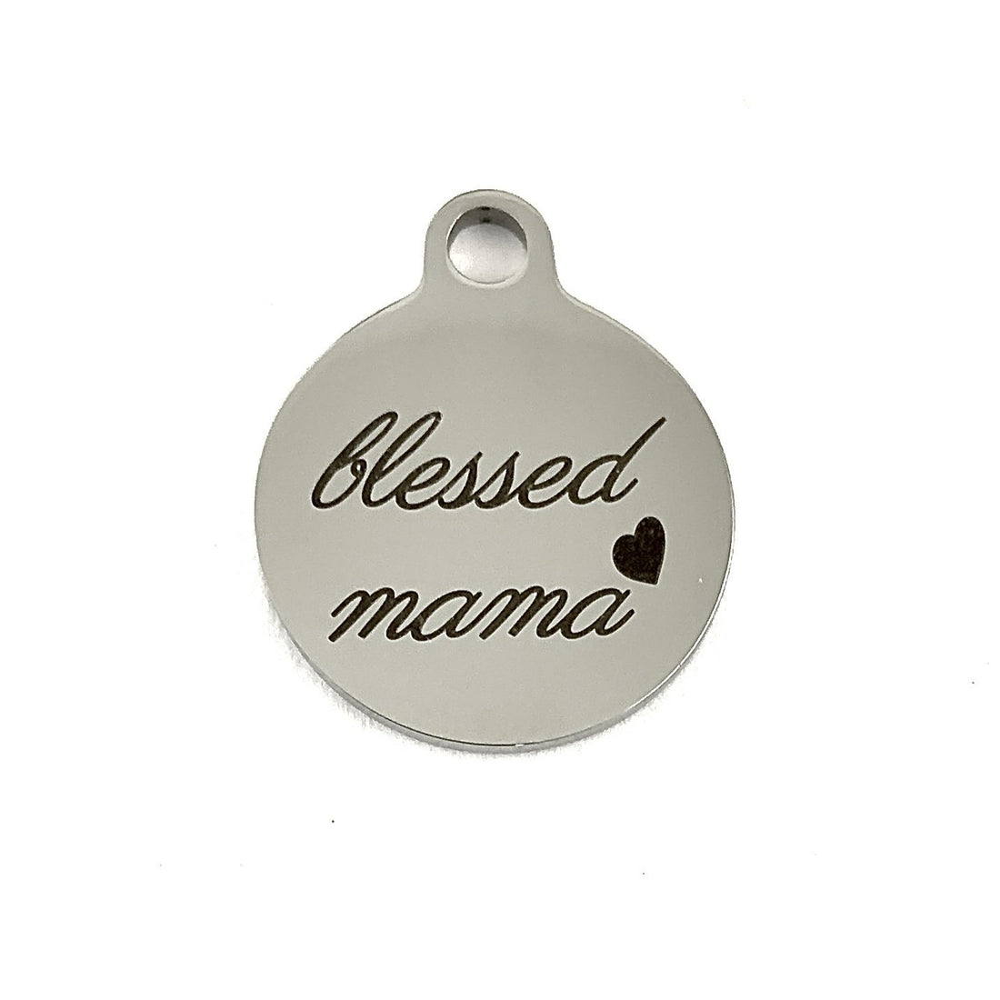 Blessed Mama Engraved Charm | Bellaire Wholesale