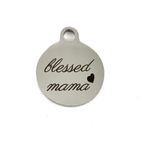 Blessed Mama Engraved Charm | Bellaire Wholesale
