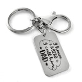 I have a HERO I call him DAD Custom Keychain | Bellaire Wholesale