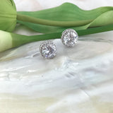 Bridal Cubic Zirconia Earrings, 18K Plated | Bellaire Wholesale
