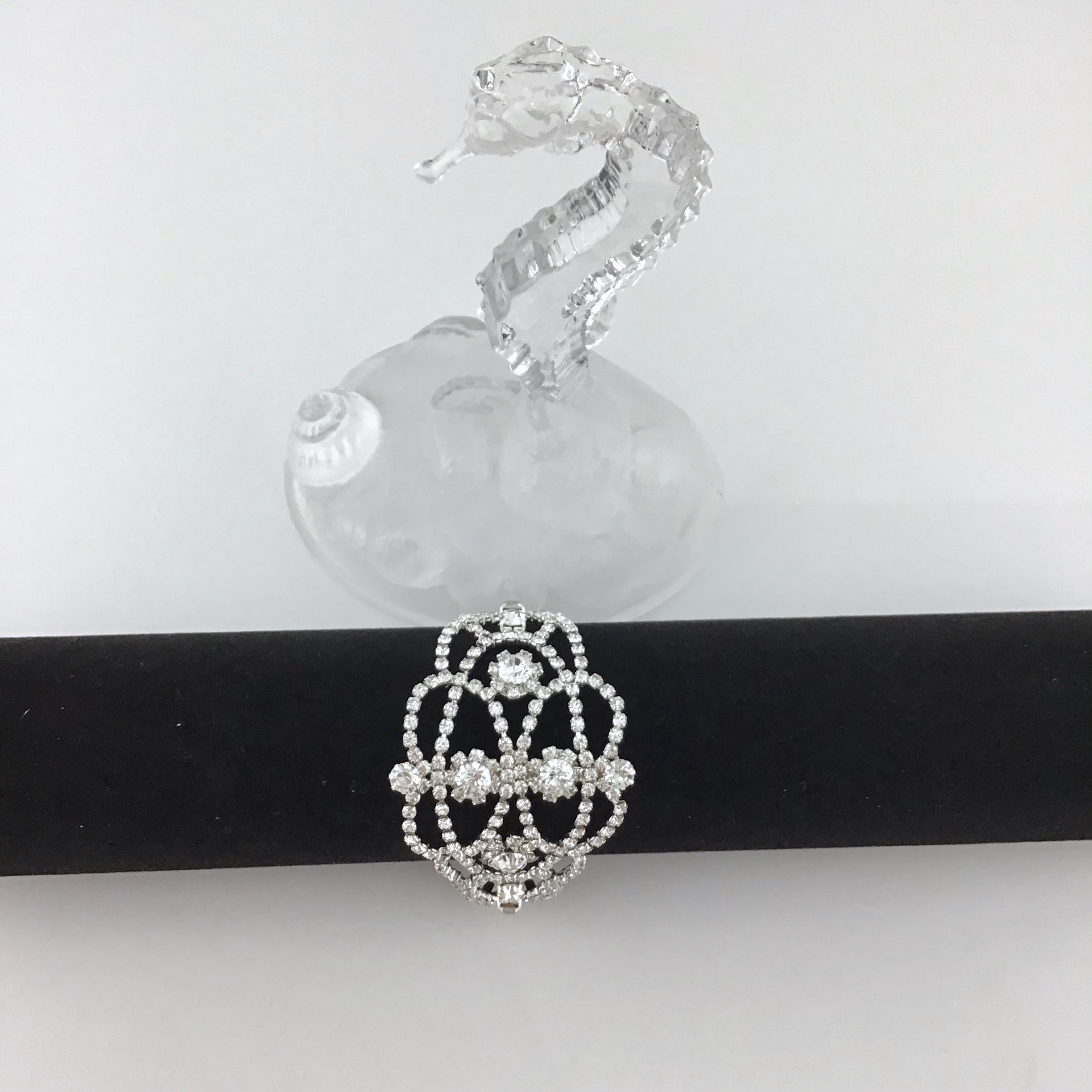 Rhinestone Bracelet, Silver | Bellaire Wholesale