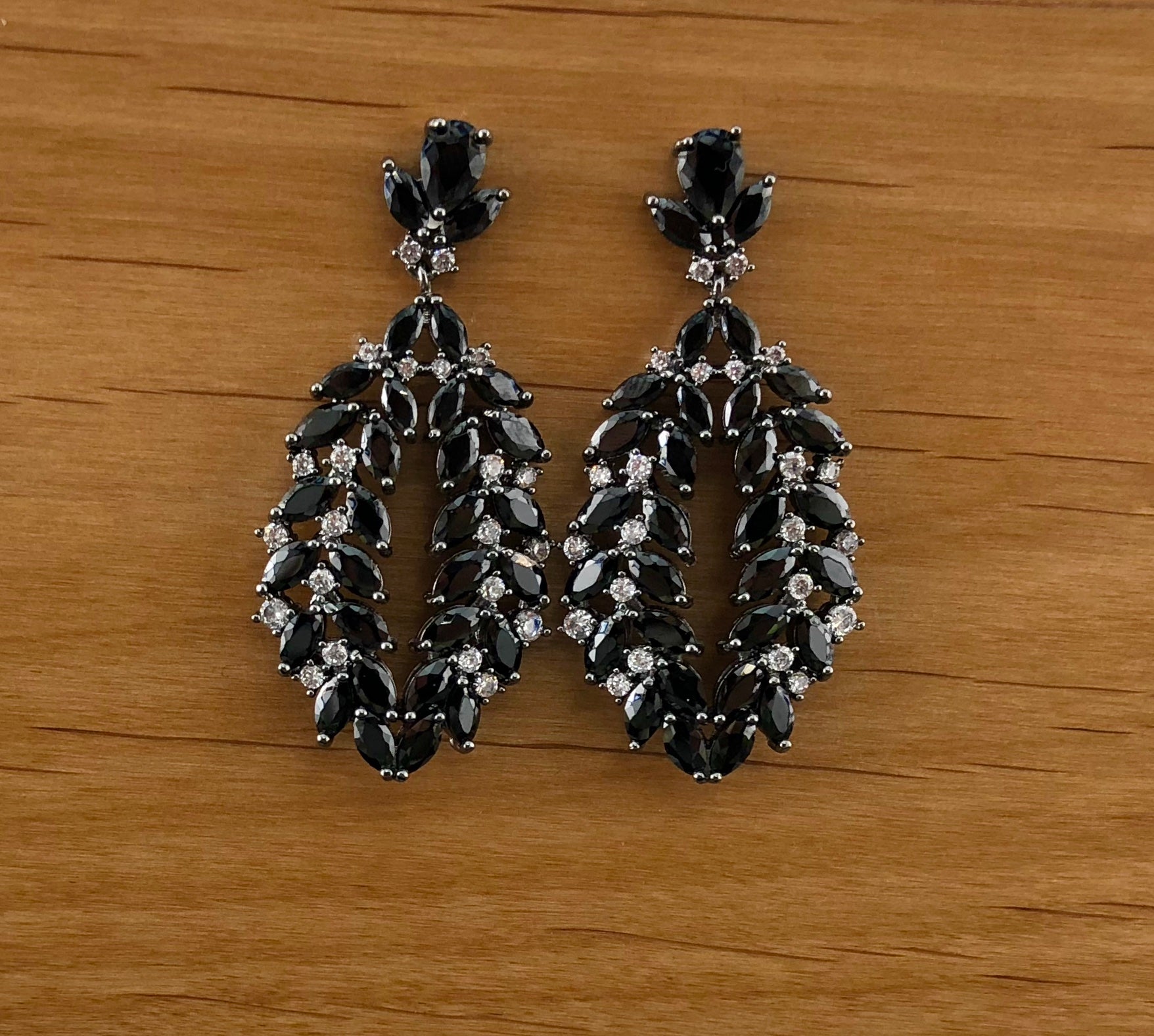 Bridal Cubic Zirconia Earrings, 18K Plated | Bellaire Wholesale
