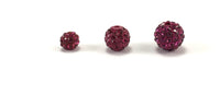 10mm Fuchsia Pink Shamballa Bead | Bellaire Wholesale