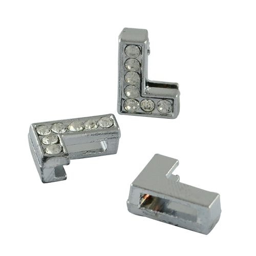Alloy CZ Slider Letters, Charm Letters | Bellaire Wholesale