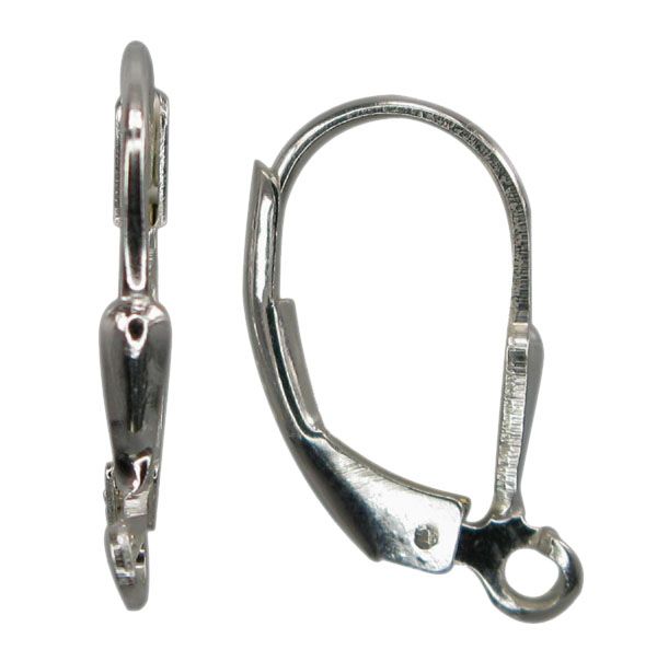 925 Small Oval Lever Back Earrings | Bellaire Wholesale