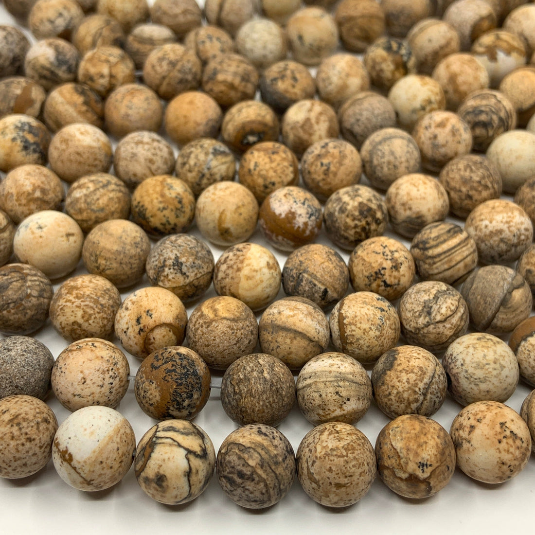 Matte Picture Jasper Beads | Bellaire Wholesale