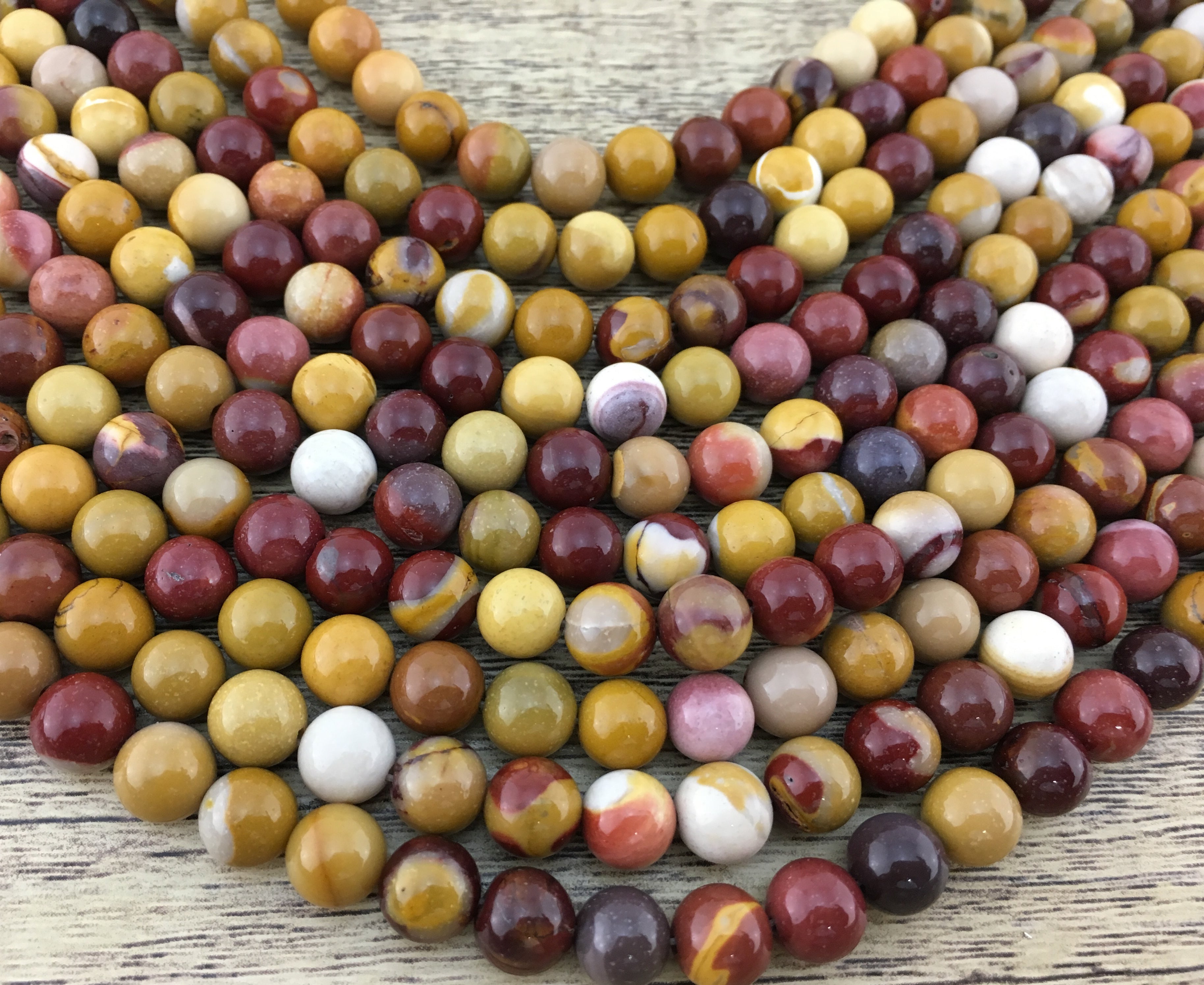 8mm Mookaite Bead | Bellaire Wholesale