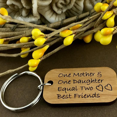 Mother's Day Key Chain Personalized Tag | Bellaire Wholesale