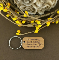 Mother's Day Key Chain Personalized Tag | Bellaire Wholesale