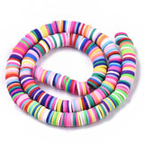 8mm Multi Colored Heishi Beads | Bellaire Wholesale