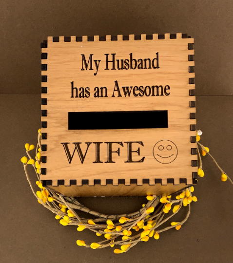 Personalized Wooden Piggy Bank | Bellaire Wholesale