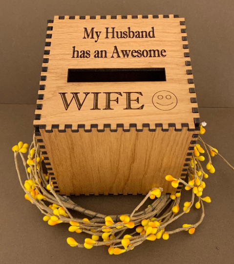 Personalized Wooden Piggy Bank | Bellaire Wholesale