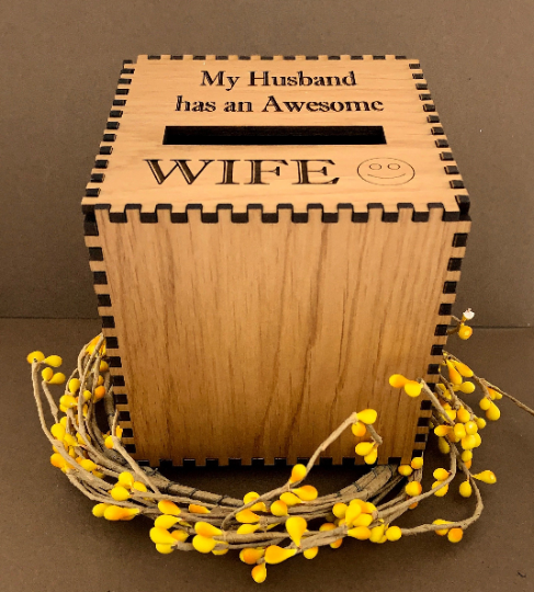 Personalized Wooden Piggy Bank | Bellaire Wholesale