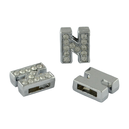 Alloy CZ Slider Letters, Charm Letters | Bellaire Wholesale