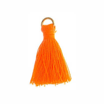 Poly Cotton Tassel, Orange Thread Tassel | Bellaire Wholesale