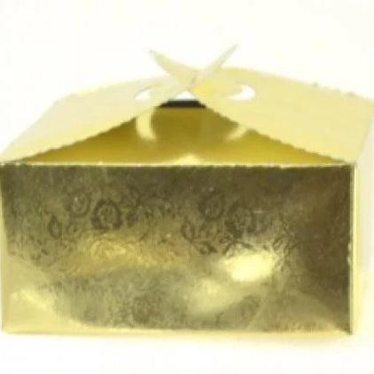 Paper Cake box, Gold | Bellaire Wholesale