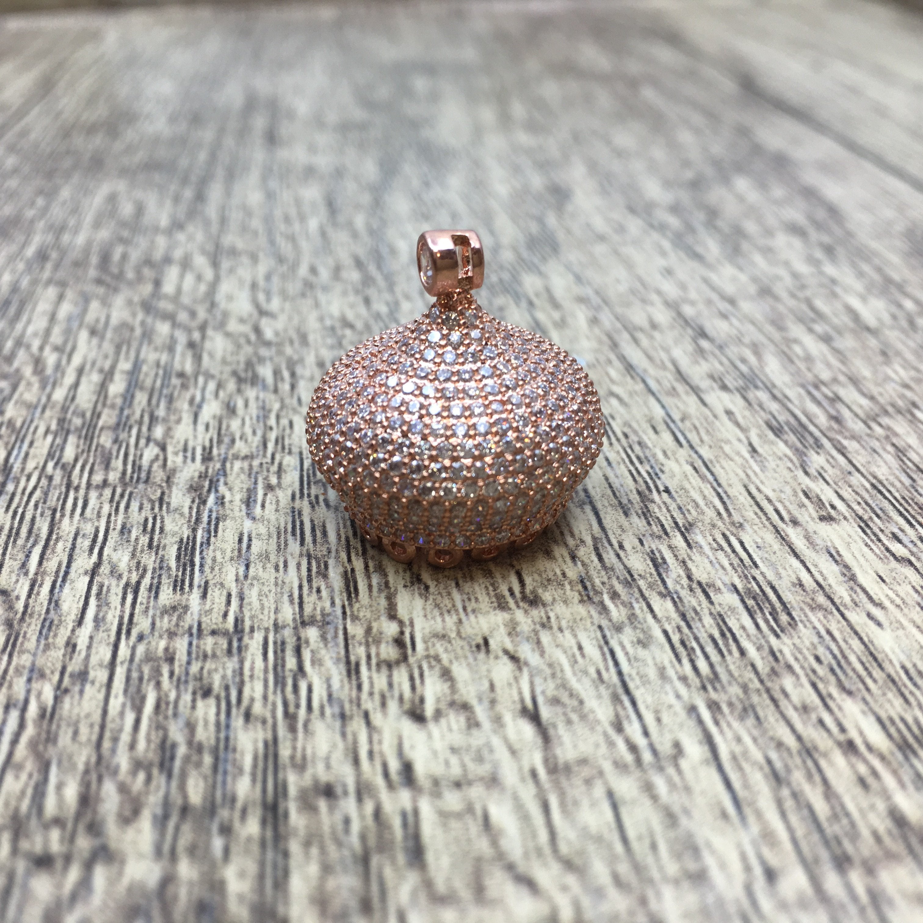 Brass Pave Cap Tassel Findings | Bellaire Wholesale