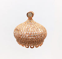 Brass Pave Cap Tassel Findings | Bellaire Wholesale