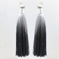 Ombre Grey Tassel for Jewelry | Bellaire Wholesale