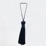 Black Silk Tassel for Jewelry Making | Bellaire Wholesale