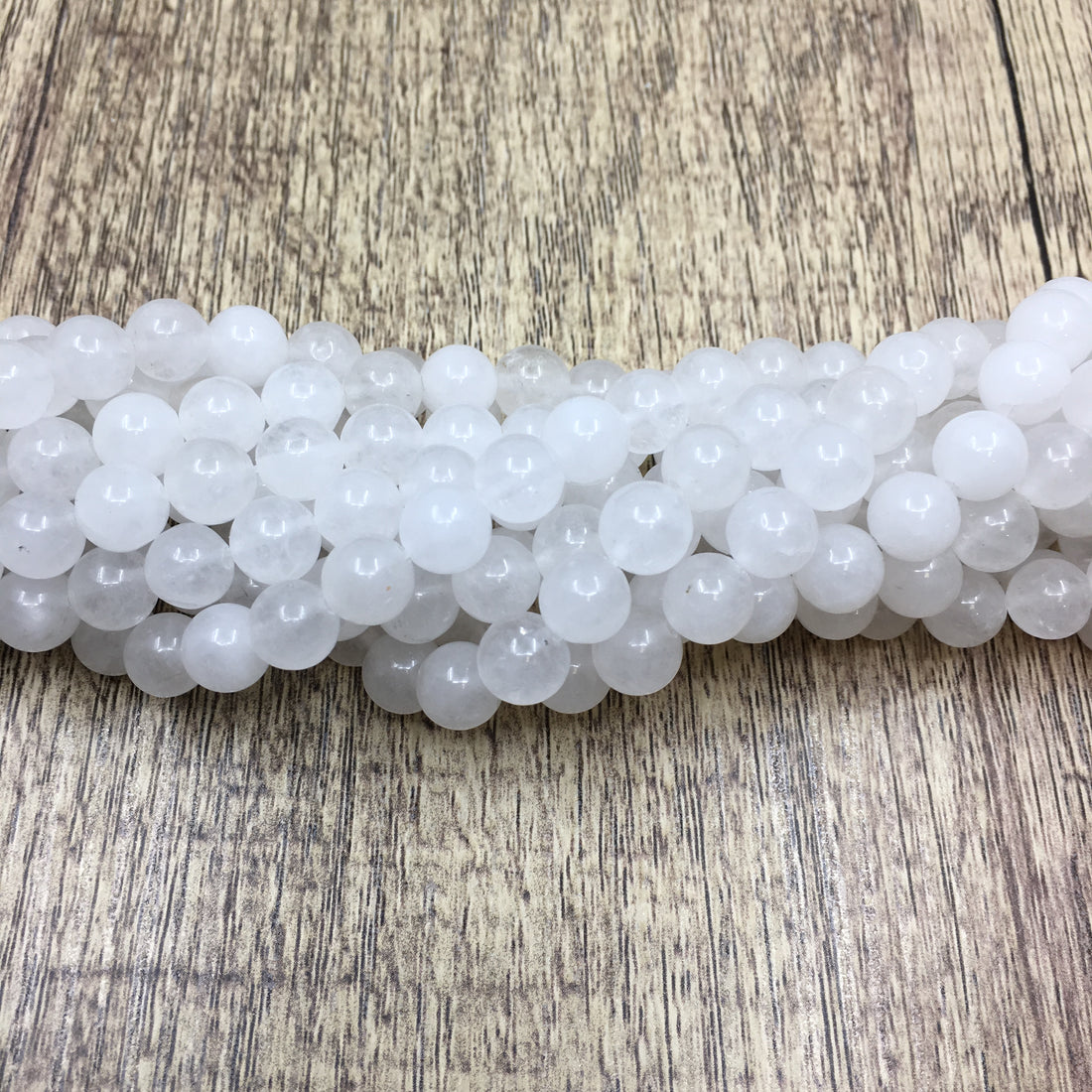 4mm White Jade Bead | Bellaire Wholesale