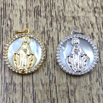 Guadalupe Mother Mary Charm | Bellaire Wholesale