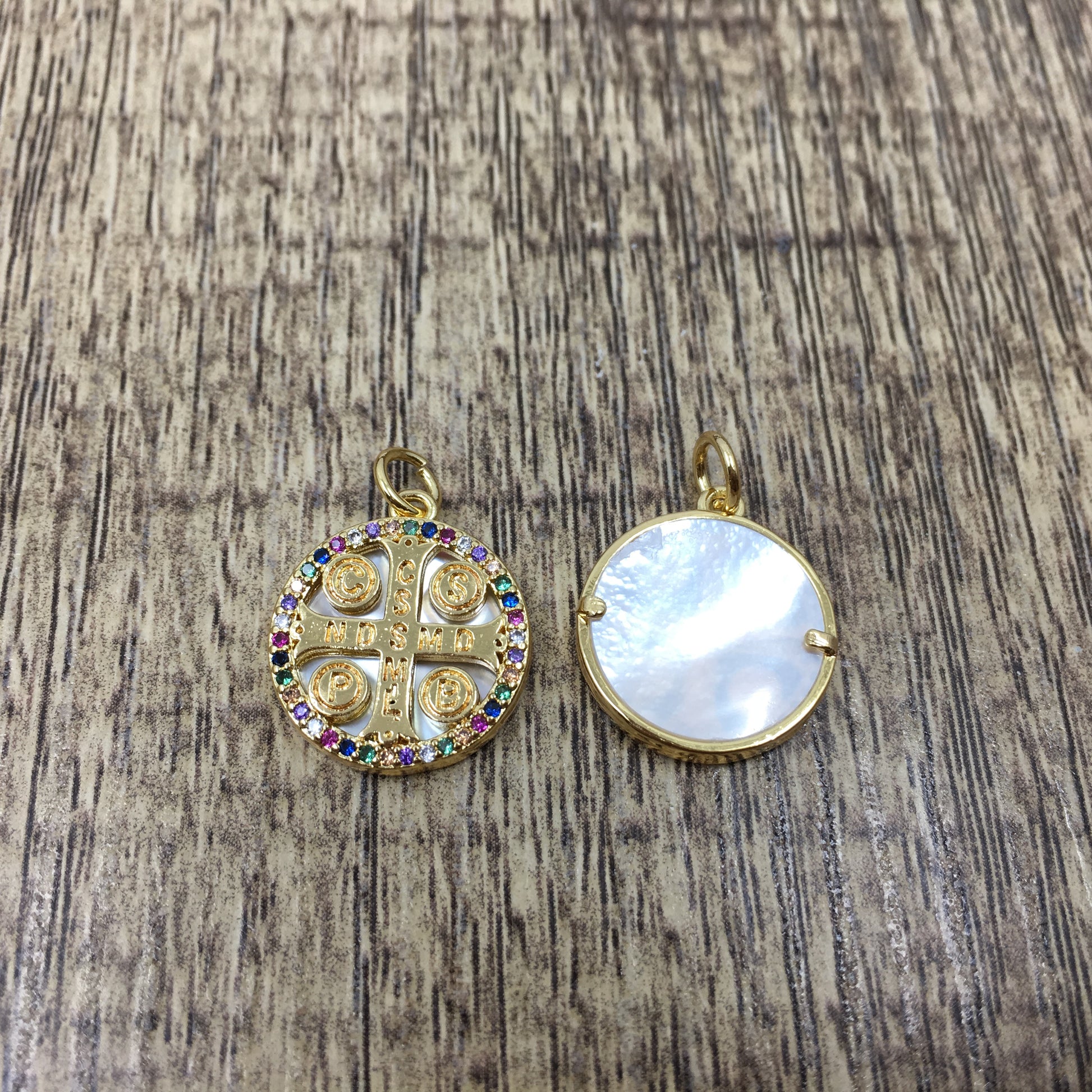 Saint Benedict Charm | Bellaire Wholesale
