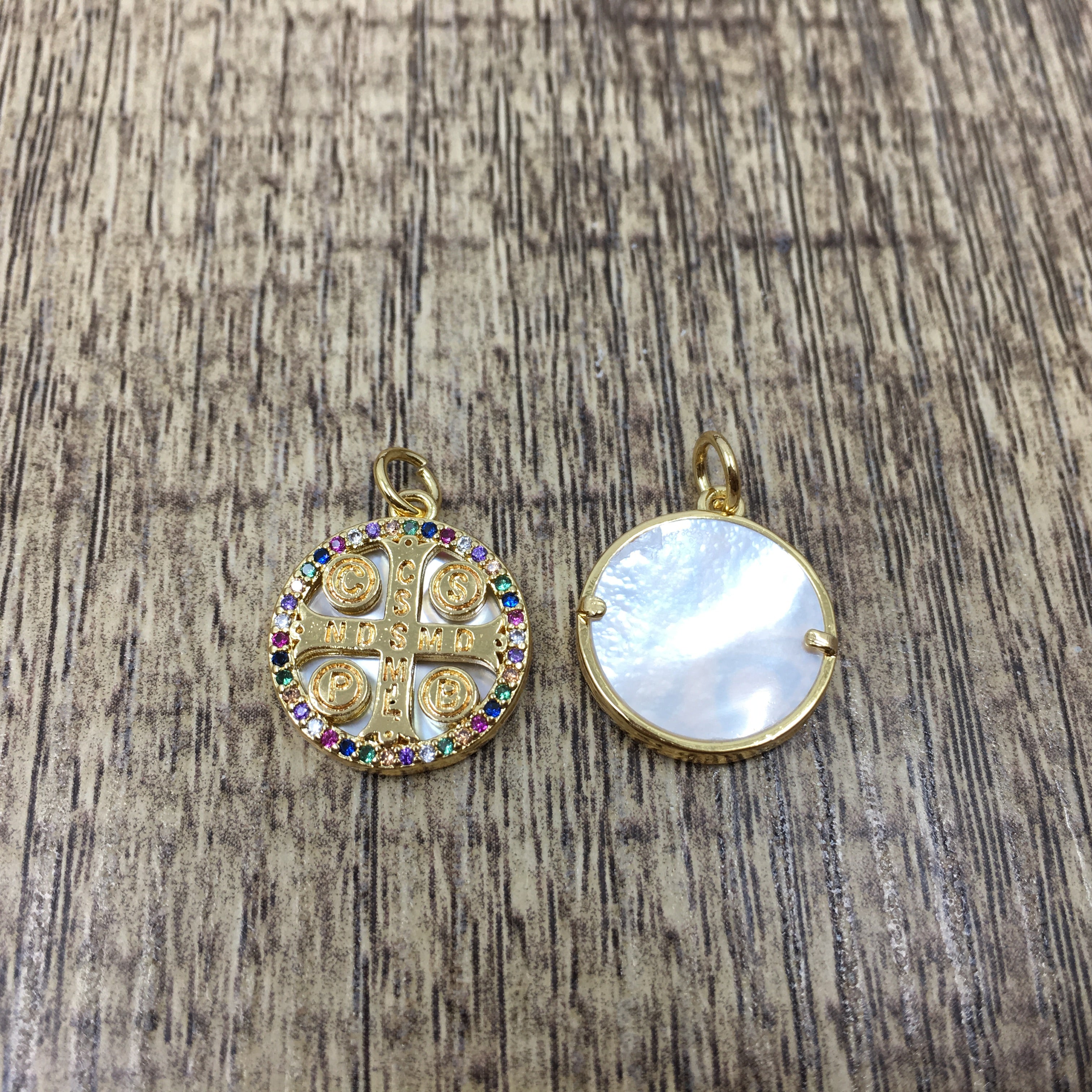 Saint Benedict Charm | Bellaire Wholesale