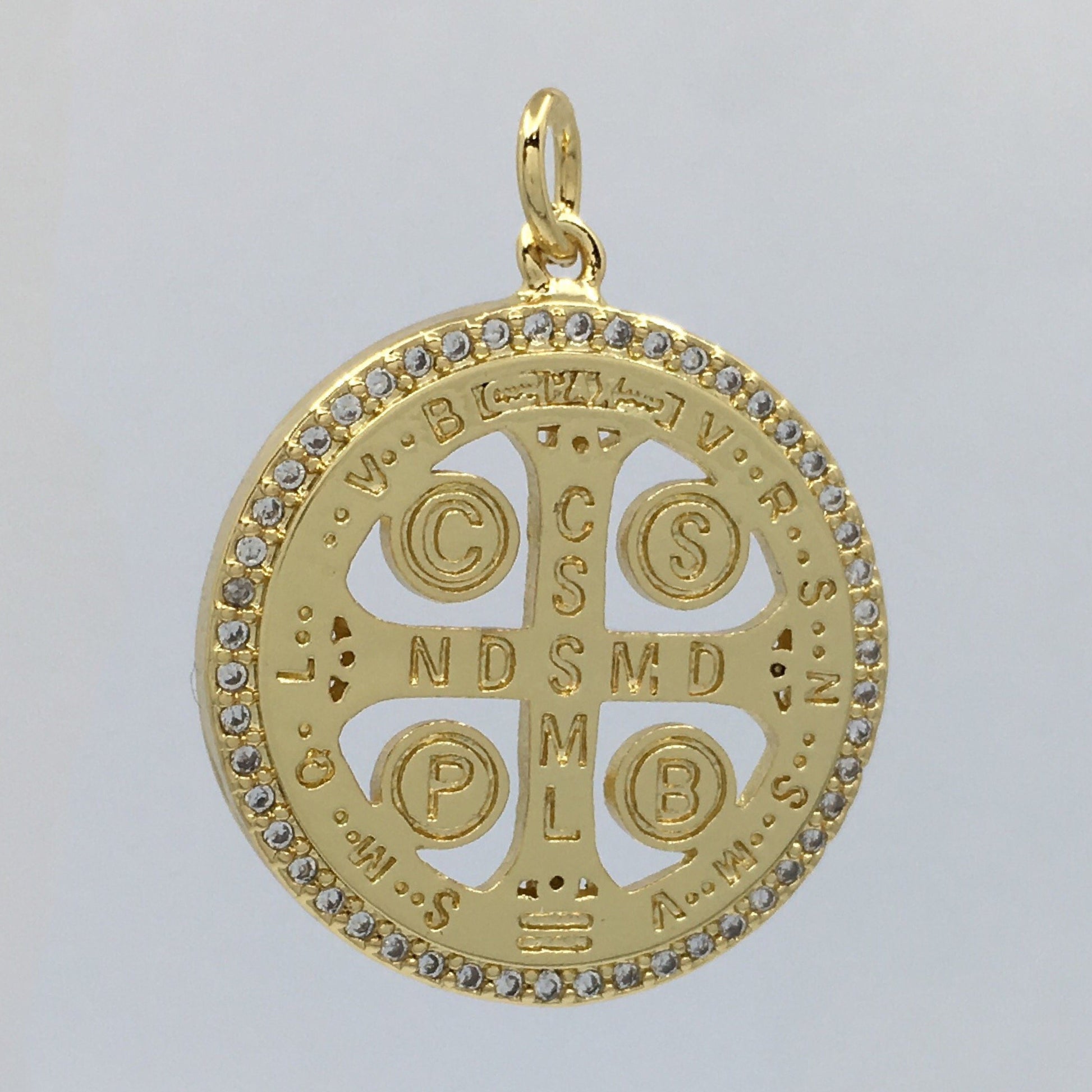 Saint Benedict Charm | Bellaire Wholesale