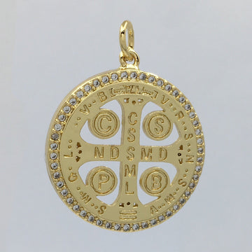 Saint Benedict Charm | Bellaire Wholesale