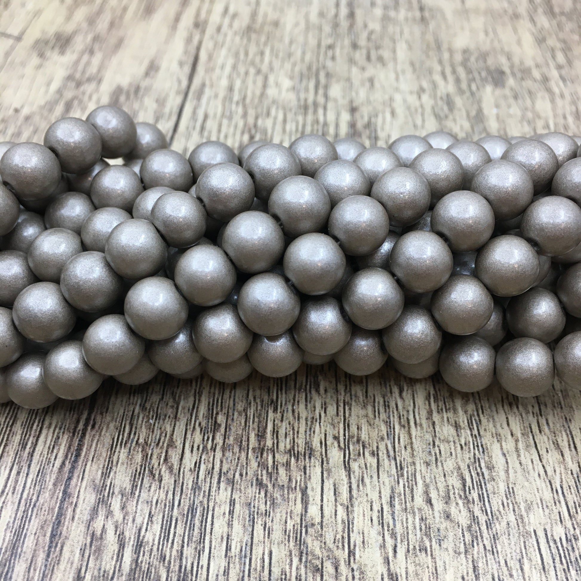 8mm Faux Glass Pearl Bead Tiffany Blue | Bellaire Wholesale