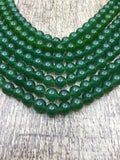12mm Dark Green Jade Bead | Bellaire Wholesale