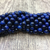 4mm Blue Tiger Eye Bead | Bellaire Wholesale