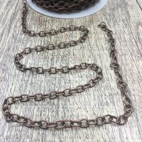 Alloy Rounded Oval Link Chain | Bellaire Wholesale