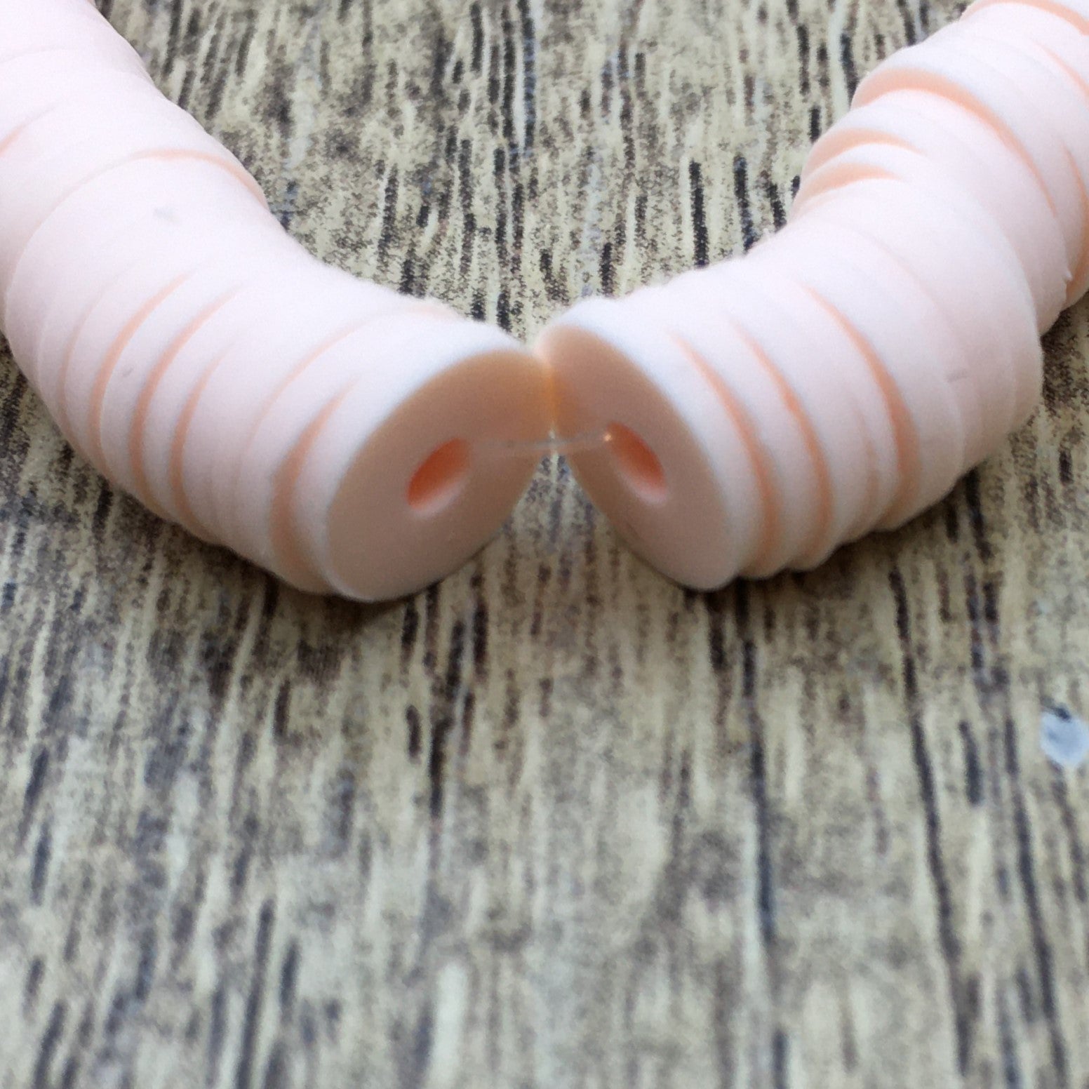 6mm Baby Pink Heishi Beads Wholesale | Bellaire Wholesale