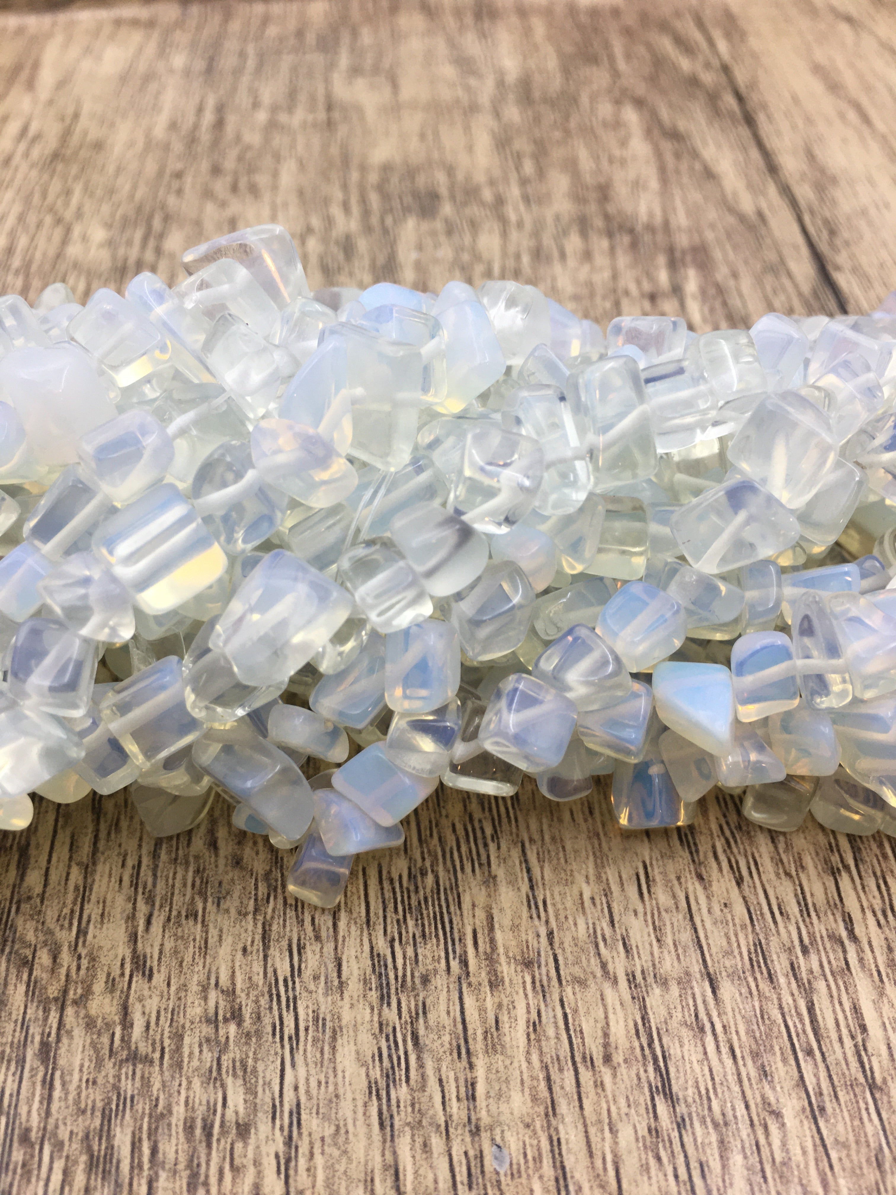 White Opalite Chips | Bellaire Wholesale