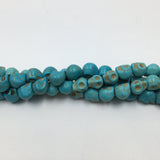 Howlite Skull Beads Yellow/Red/Pink/Ivory/Turquoise | Bellaire Wholesale