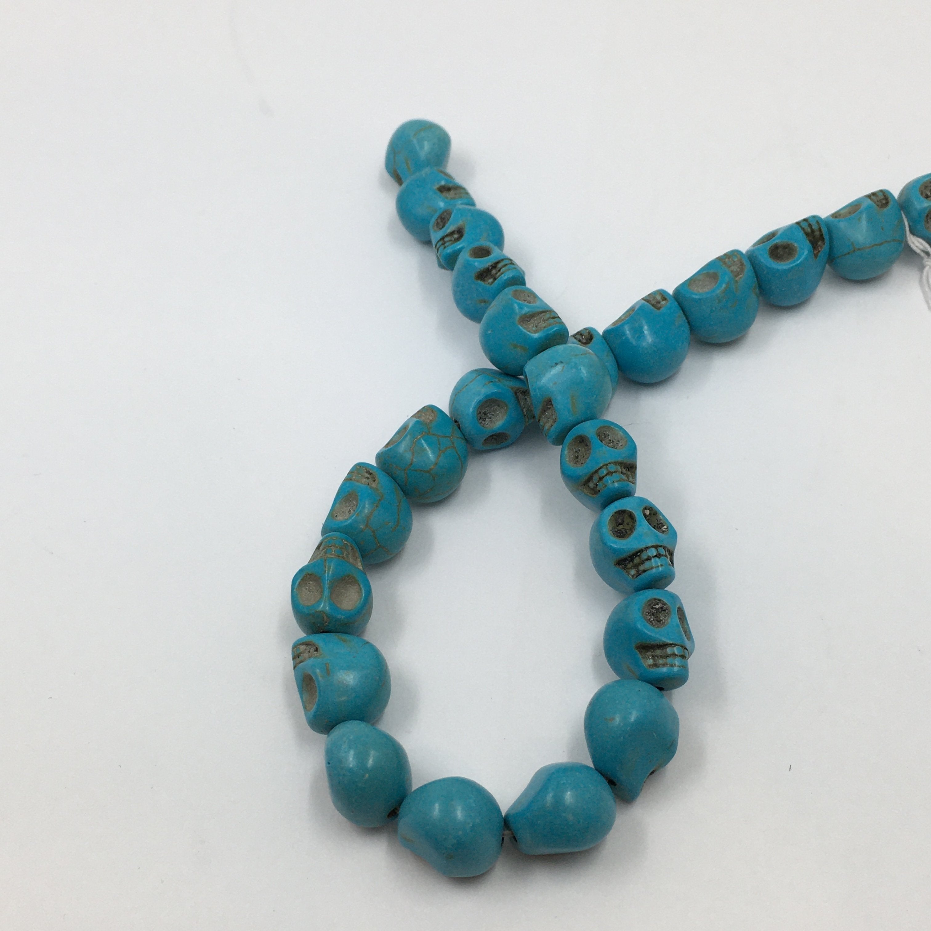 Howlite Skull Beads Yellow/Red/Pink/Ivory/Turquoise | Bellaire Wholesale