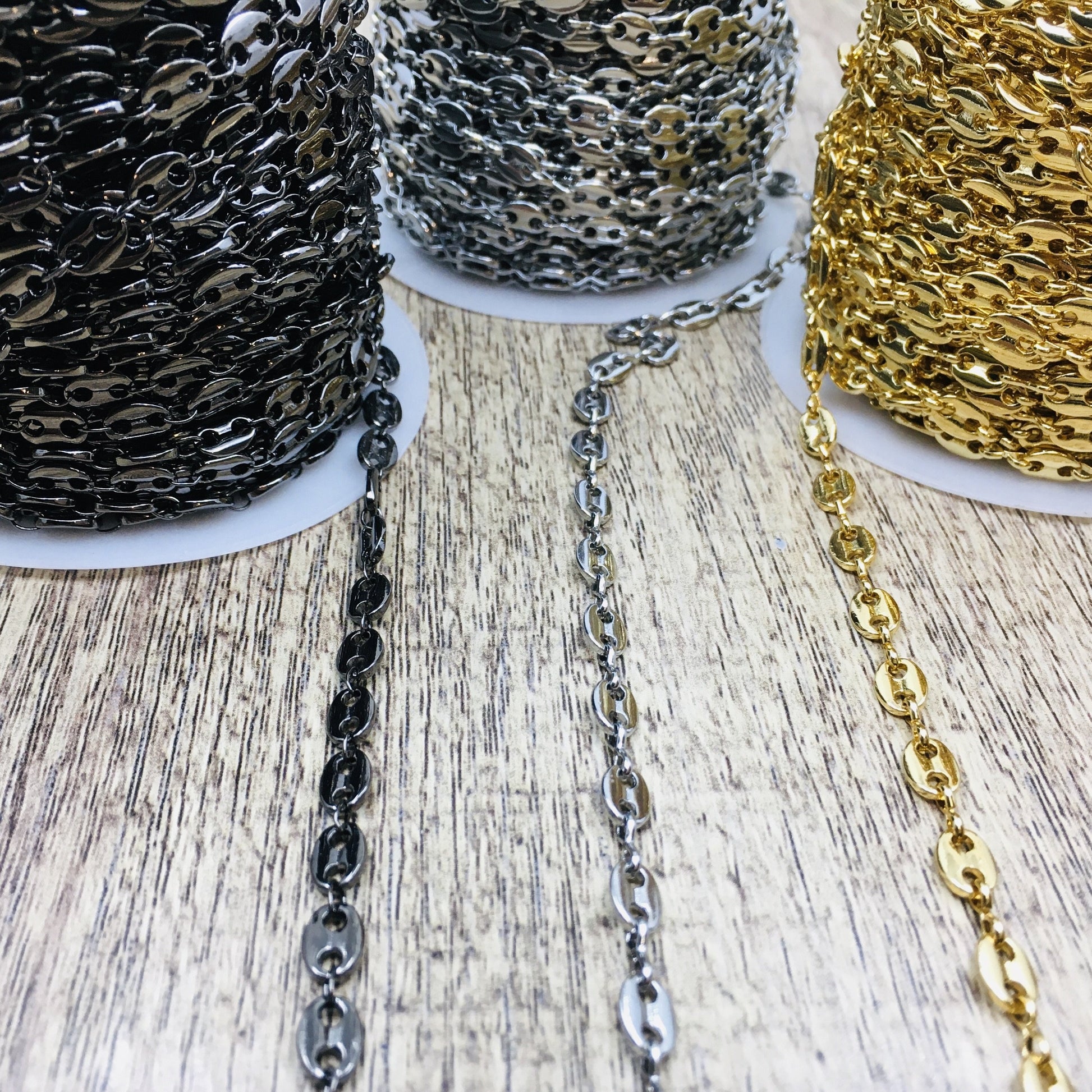 7mm Designer link chain | Bellaire Wholesale