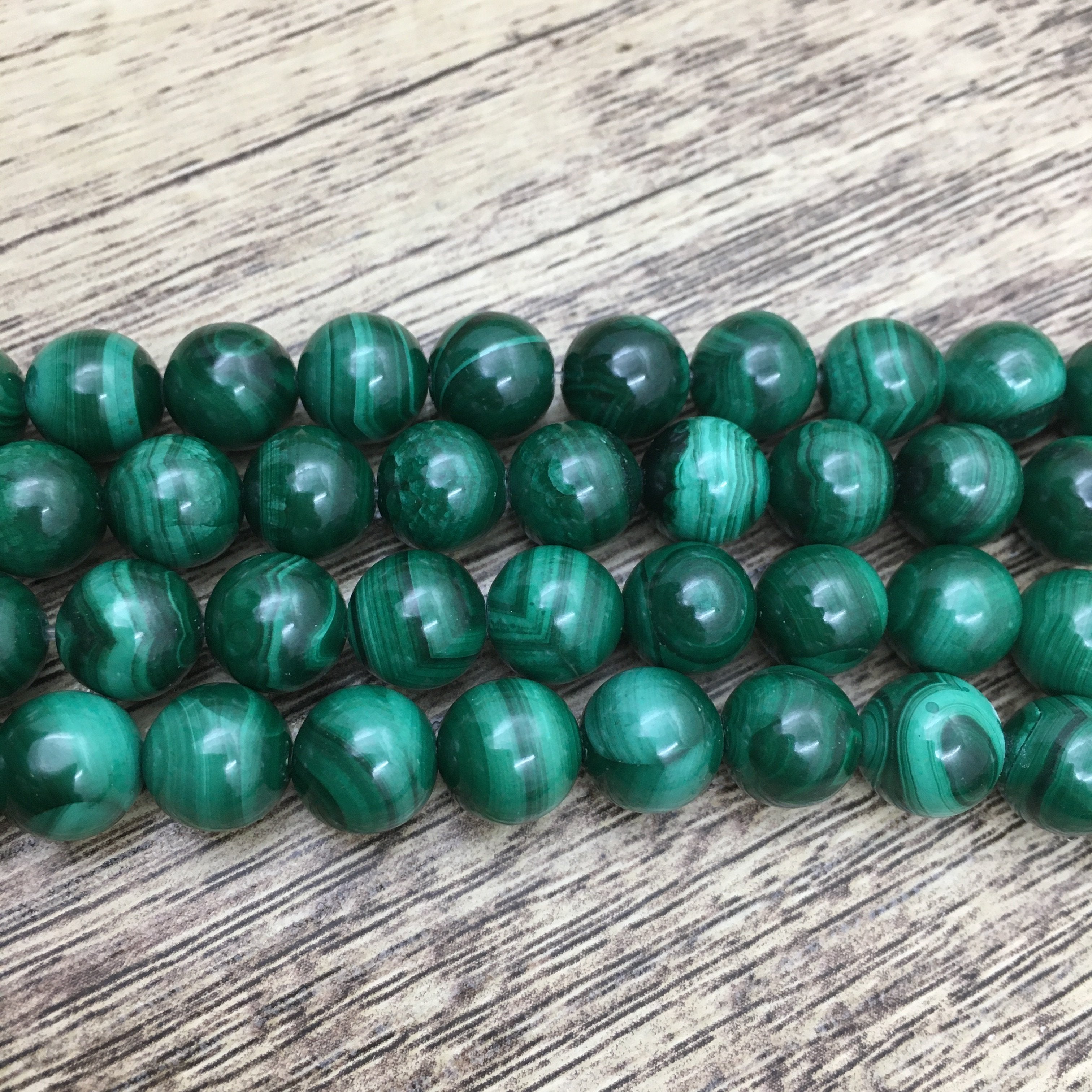 Natural Malachite beads | Bellaire Wholesale