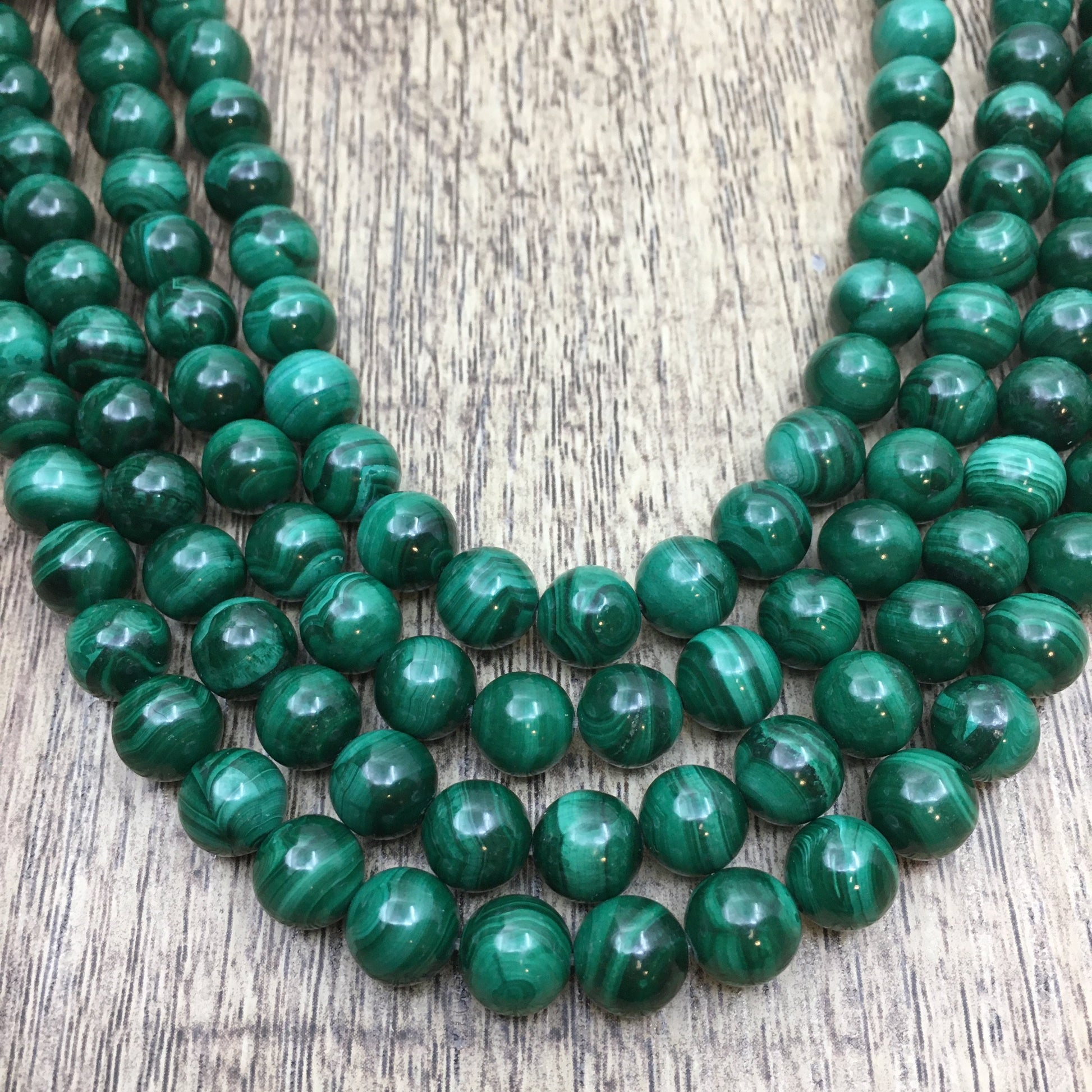Natural Malachite beads | Bellaire Wholesale