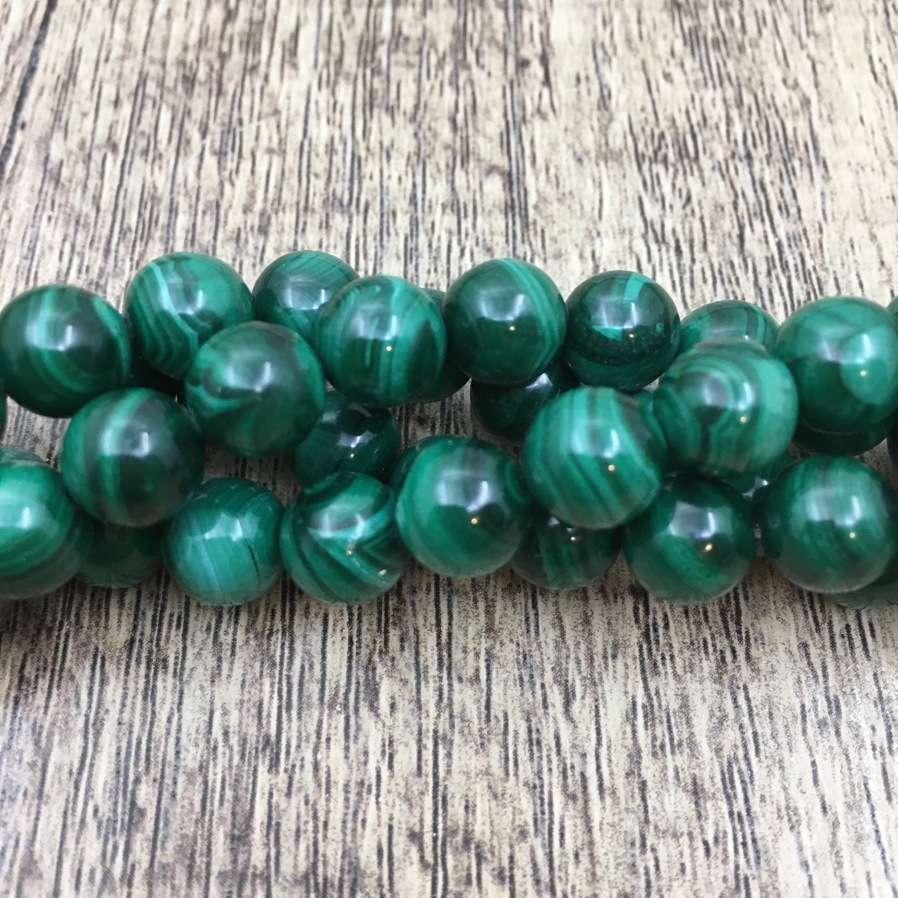 Natural Malachite beads | Bellaire Wholesale