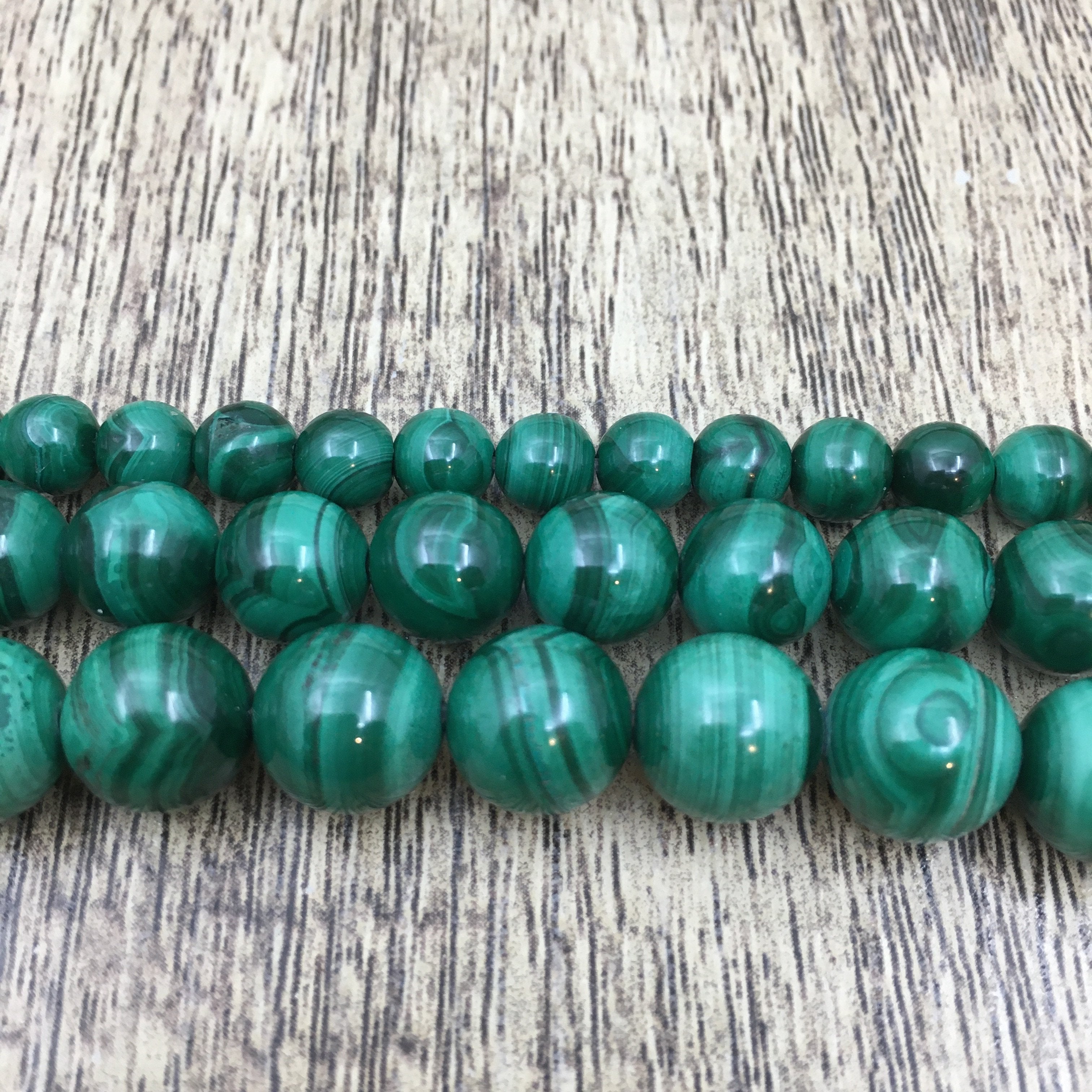 Natural Malachite beads | Bellaire Wholesale