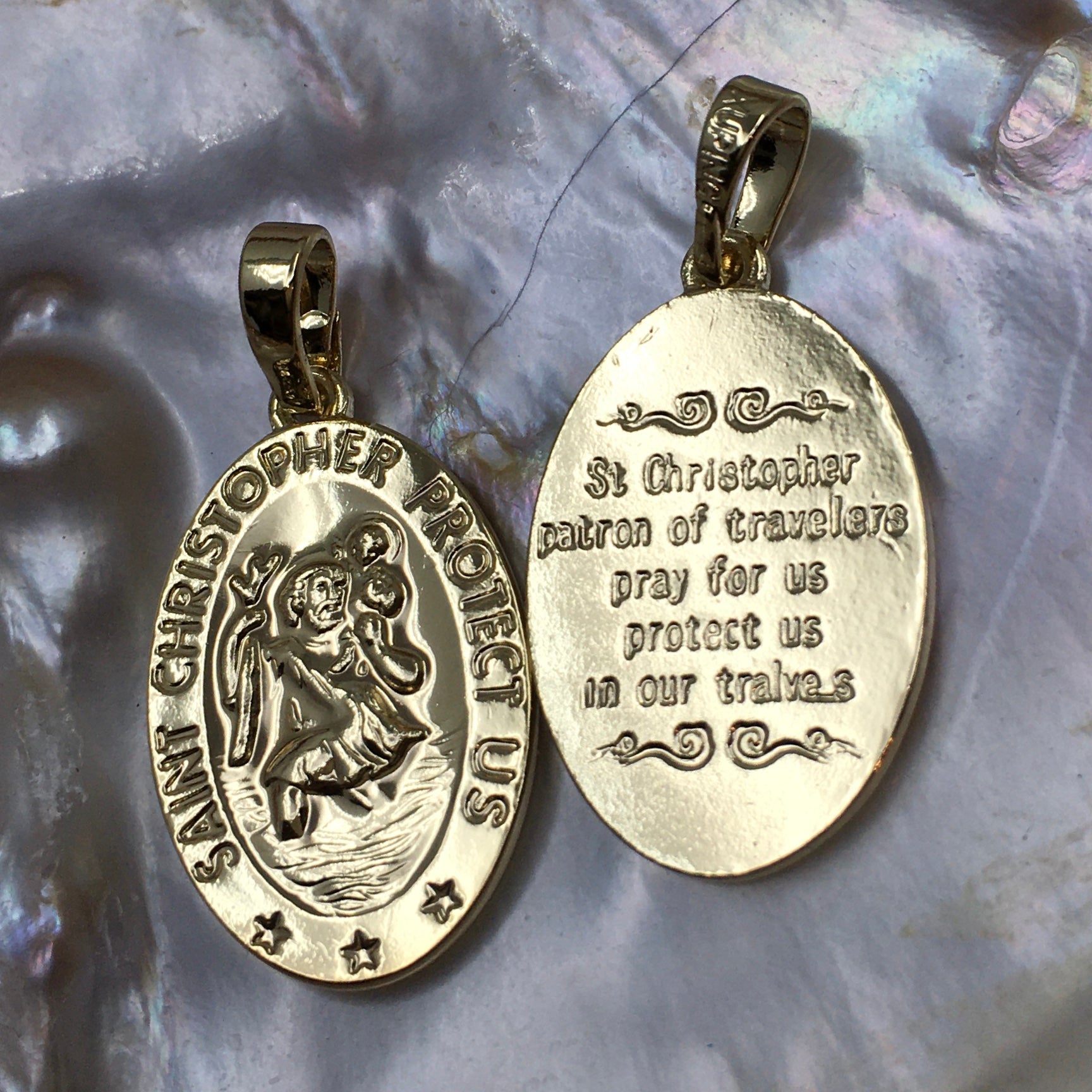 Saint Christopher Charm | Bellaire Wholesale