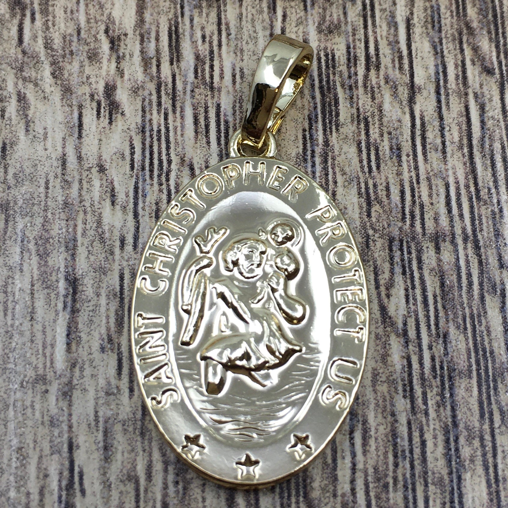 Saint Christopher Charm | Bellaire Wholesale