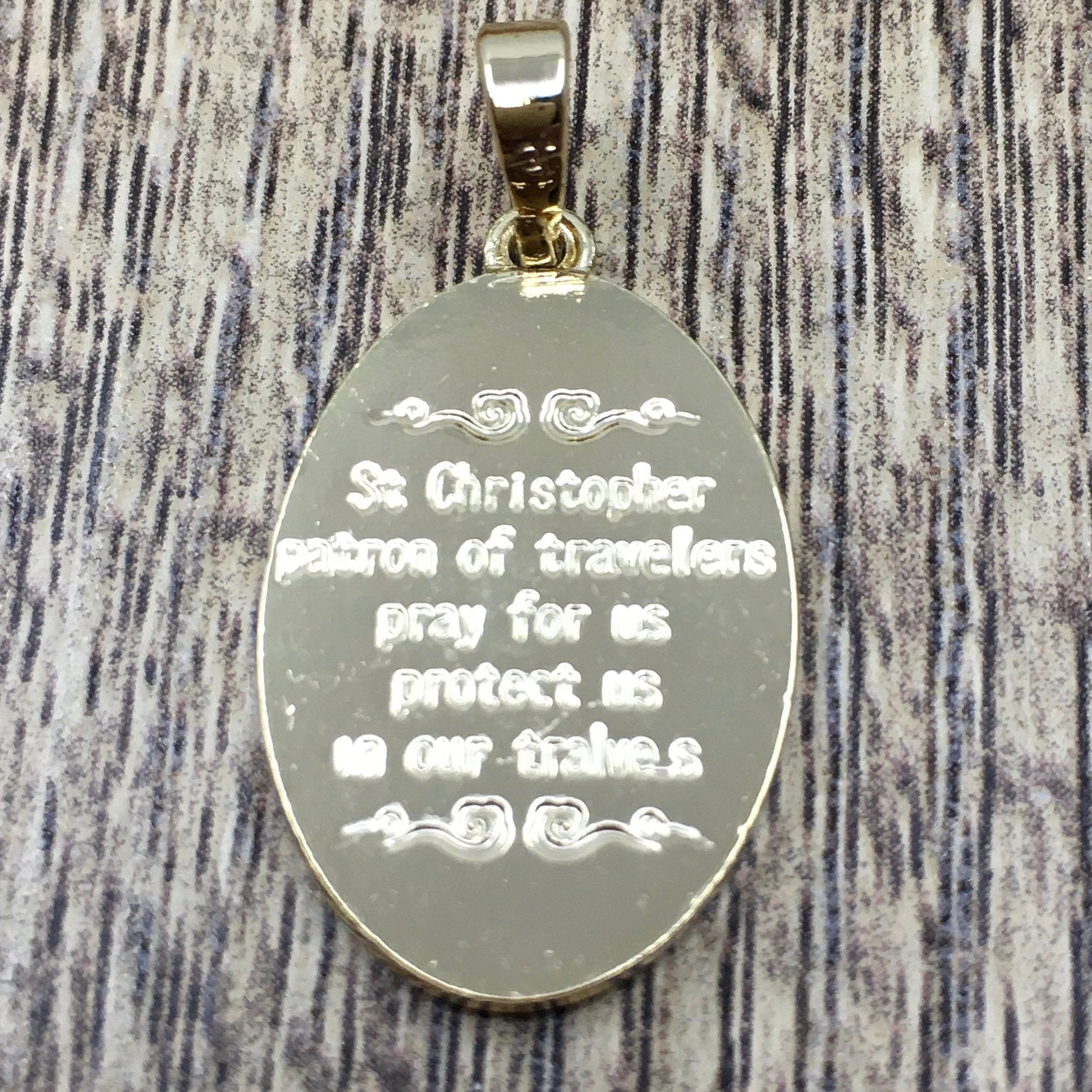 Saint Christopher Charm | Bellaire Wholesale