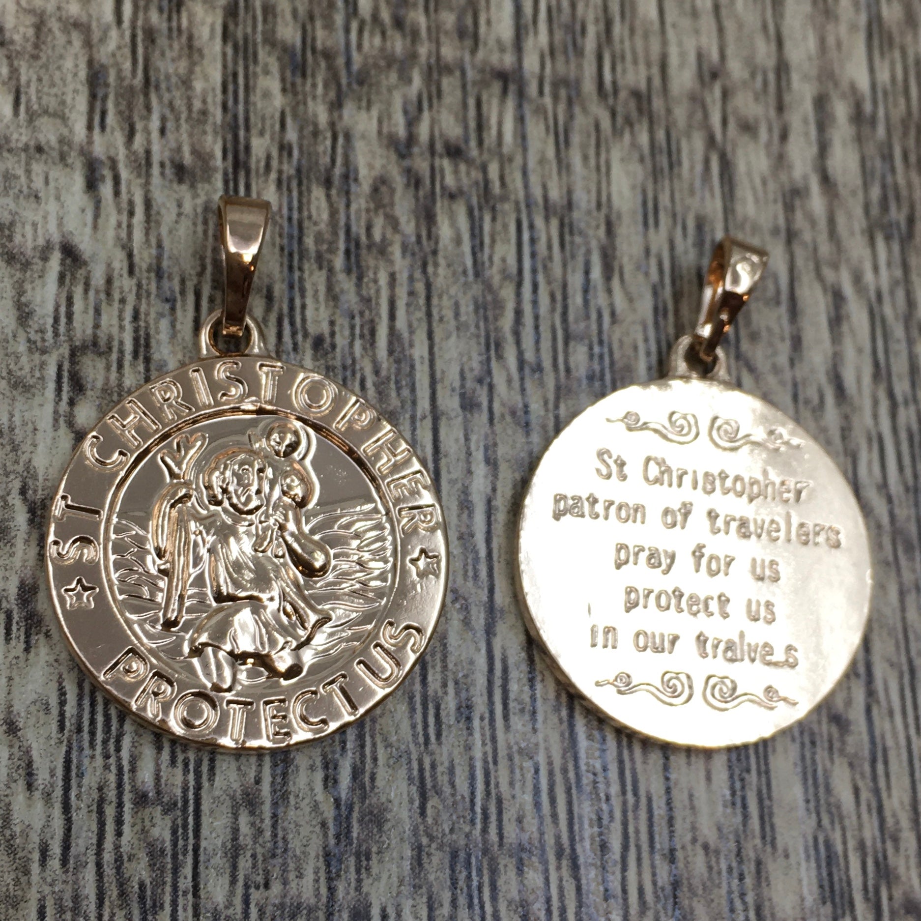 Saint Christopher Charm | Bellaire Wholesale