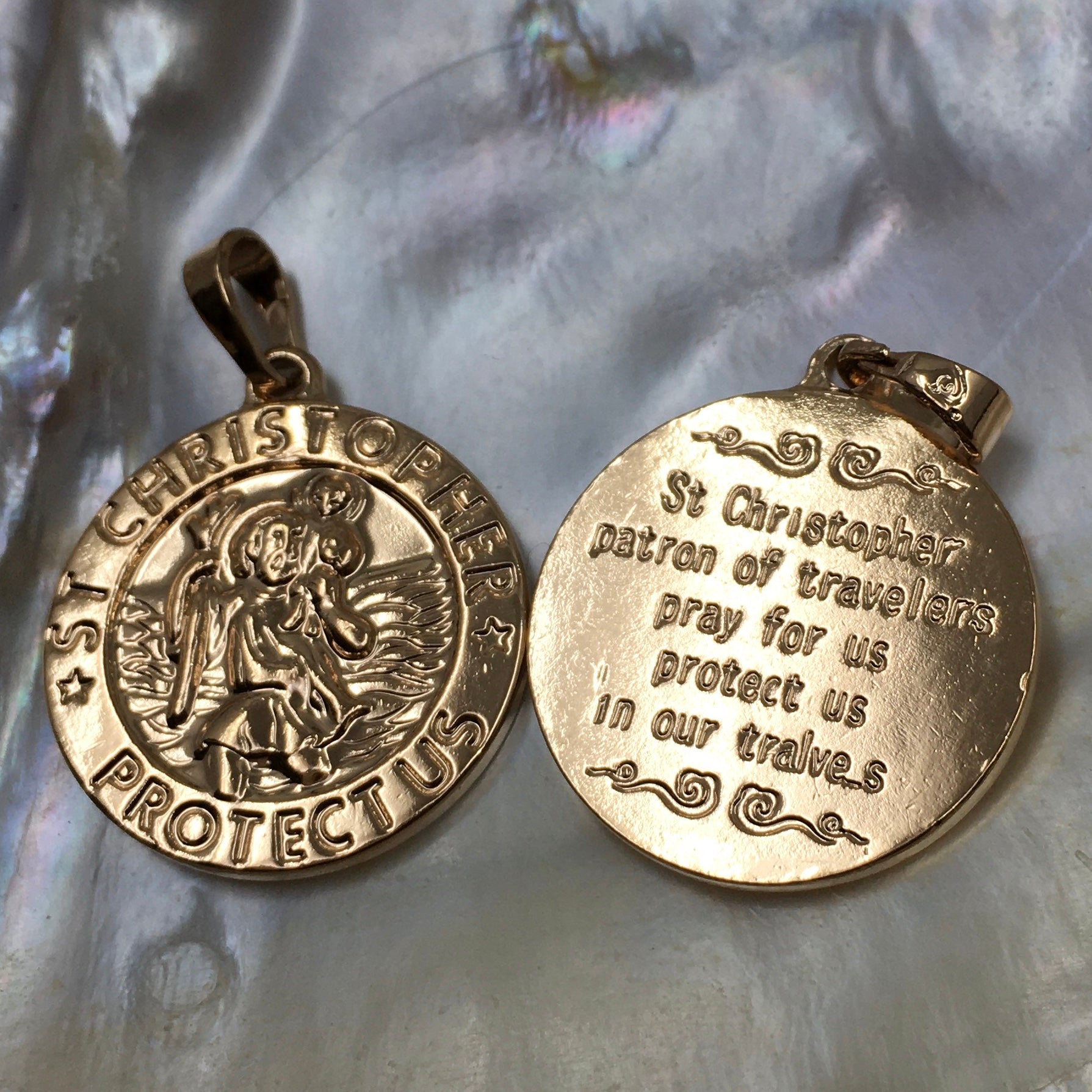 Saint Christopher Charm | Bellaire Wholesale